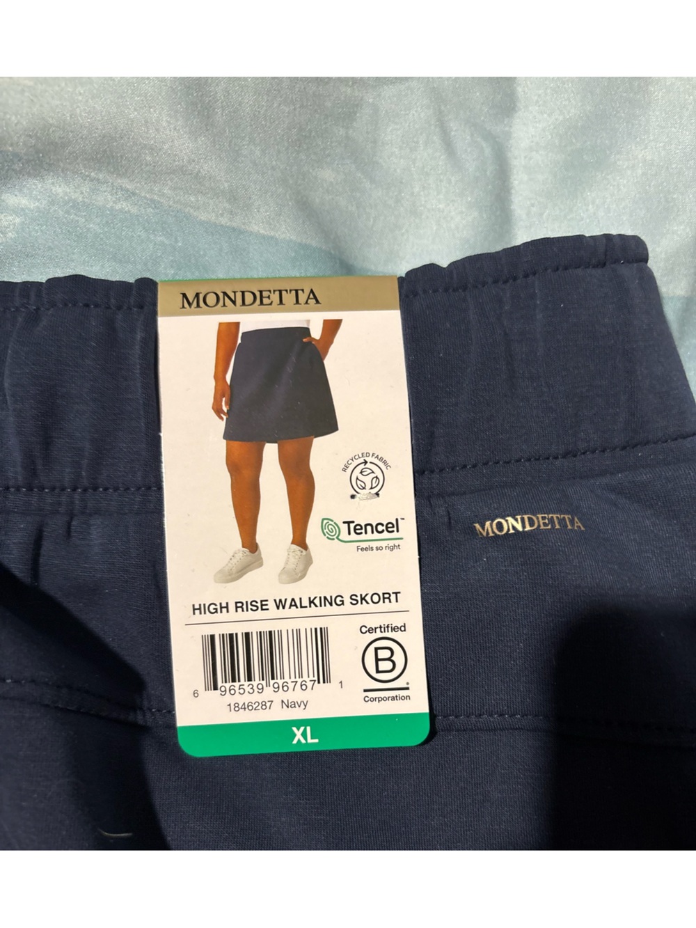 Mondetta Navy Blue Athletic Skort - Picture 4 of 5